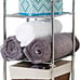Honey-Can-Do BTH-03484 6 Tier Metal Tower Bathroom Shelf, 12.6â€ L x 11â€ W x 59