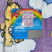 NWT Purple Care Bears Throw Blanket