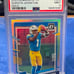 Rookie Quentin Johnston optic holo psa 9 chargers!!