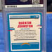 Rookie Quentin Johnston optic holo psa 9 chargers!!