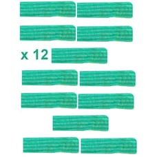 (12-Pack) 18 x 5 Micromax Select Microfiber Wet Mop, Green -FREE SHIPPING