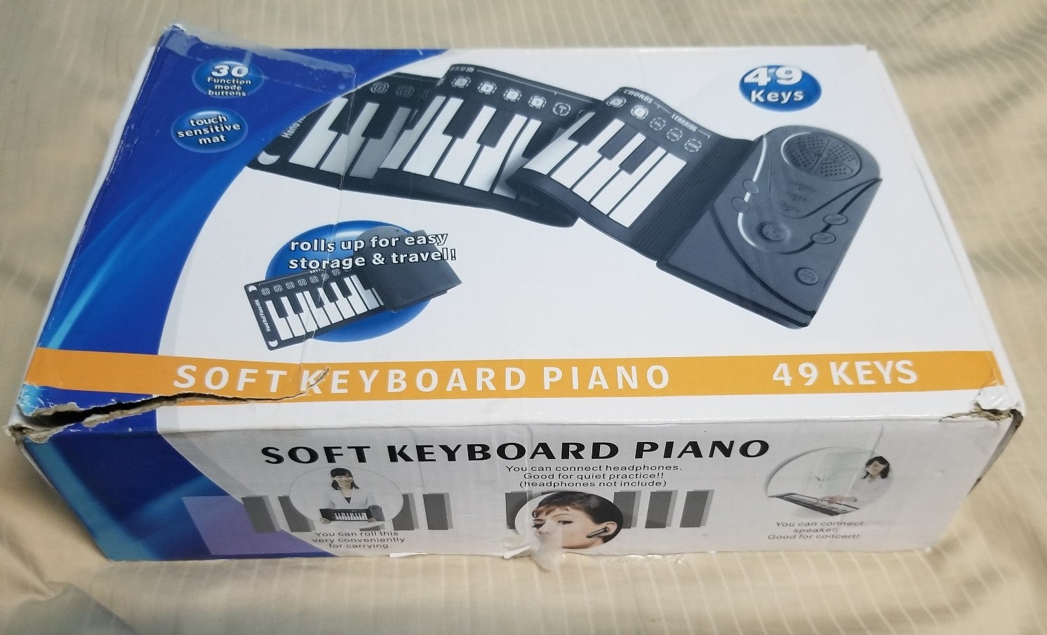 New Rollable Soft Electric Keyboard Piano For Practice and Home Performance