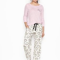 victoria secret Flannel Pjs Set