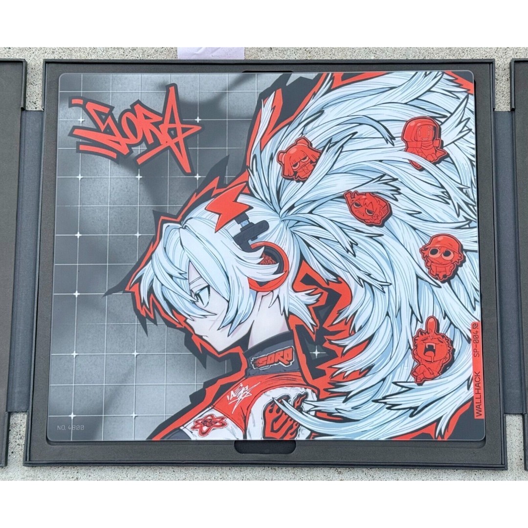 New Wallhack SP-004 Drift Sora Limited Ed Glass Mouse Pad