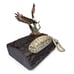 Rattlesnake and Bald Eagle Lan Phone. Great for air b&b or cabin phone. Unique