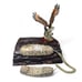 Rattlesnake and Bald Eagle Lan Phone. Great for air b&b or cabin phone. Unique