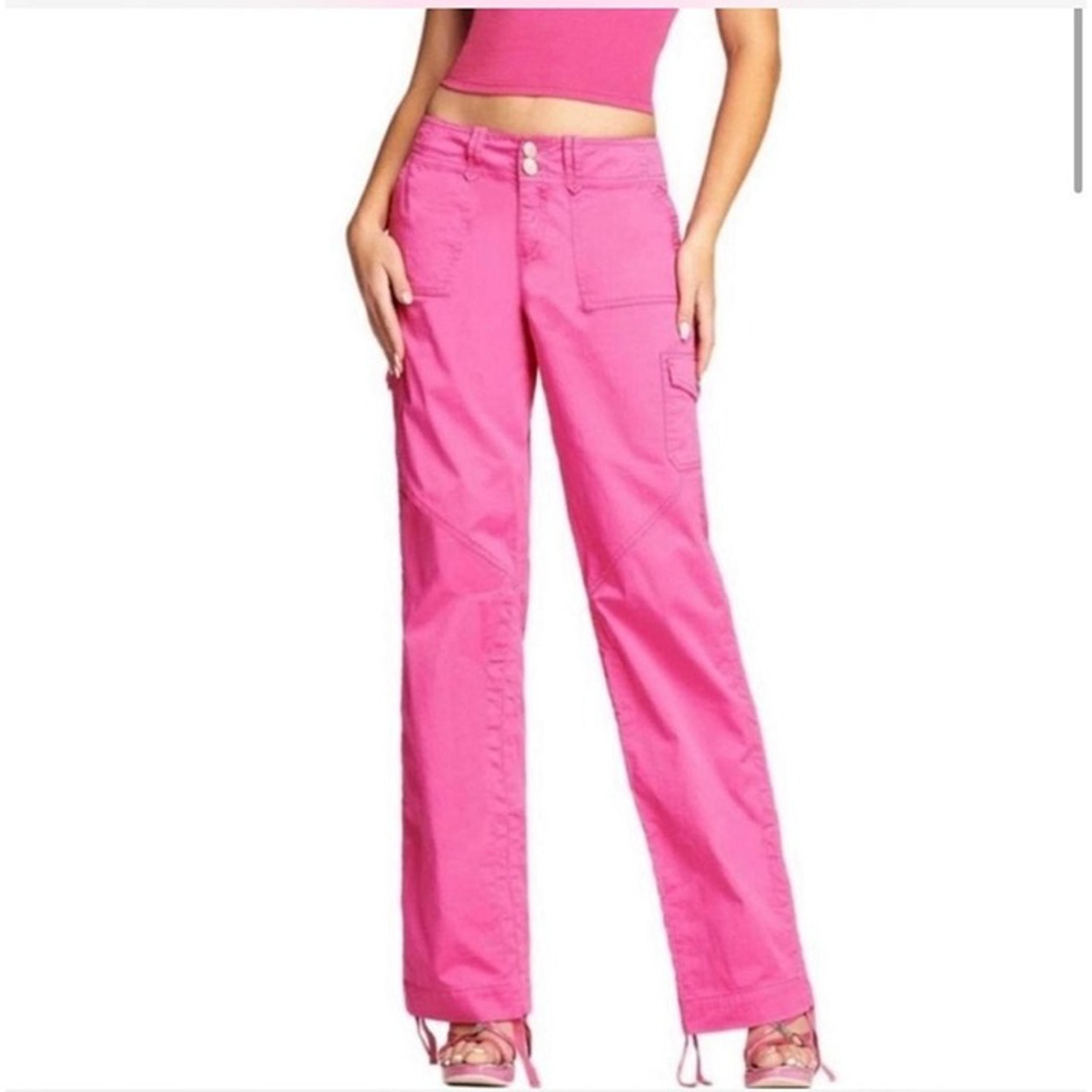 I.AM.GIA Ryder Hot Pink Cargo Pants Womens size Medium Streetwear