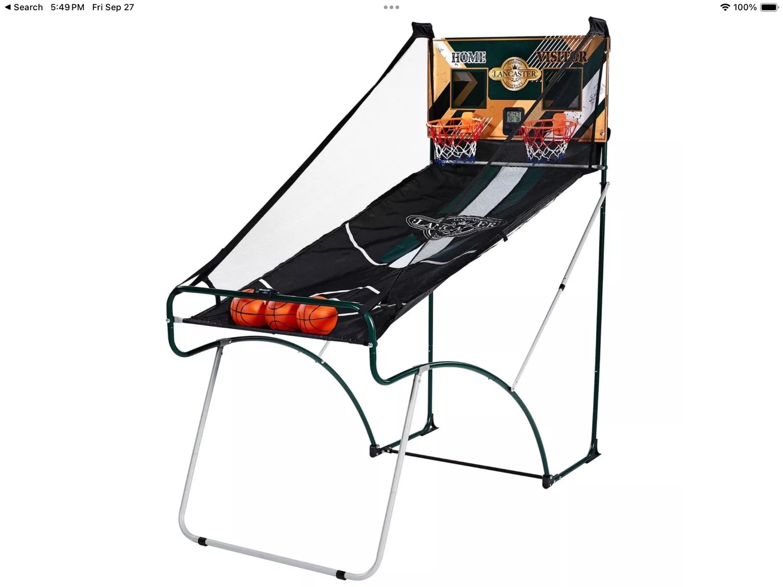 Basketball arcade game