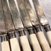 Vtg Yates Brothers Sheffield Knife Fork Set 12pcs Electroplate Silverware c1946