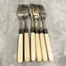 Vtg Yates Brothers Sheffield Knife Fork Set 12pcs Electroplate Silverware c1946