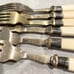 Vtg Yates Brothers Sheffield Knife Fork Set 12pcs Electroplate Silverware c1946