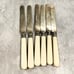 Vtg Yates Brothers Sheffield Knife Fork Set 12pcs Electroplate Silverware c1946
