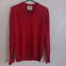 Bucks County Mens Jacques De Loux 100% Cashmere Sweater Red XL Vintage Y2K