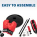 NIB NSG Punching Bag and Boxing Gloves Set for Kids - One Size, Red/Black