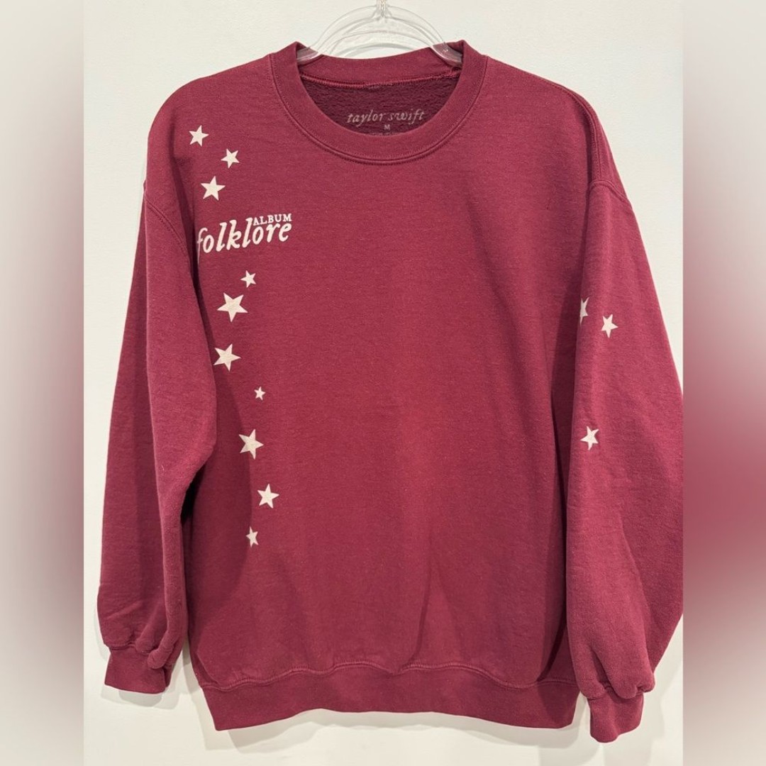 TAYLOR SWIFT FOLKLORE SWEATSHIRT - YOU DREW STARS AROUND MY SCARS