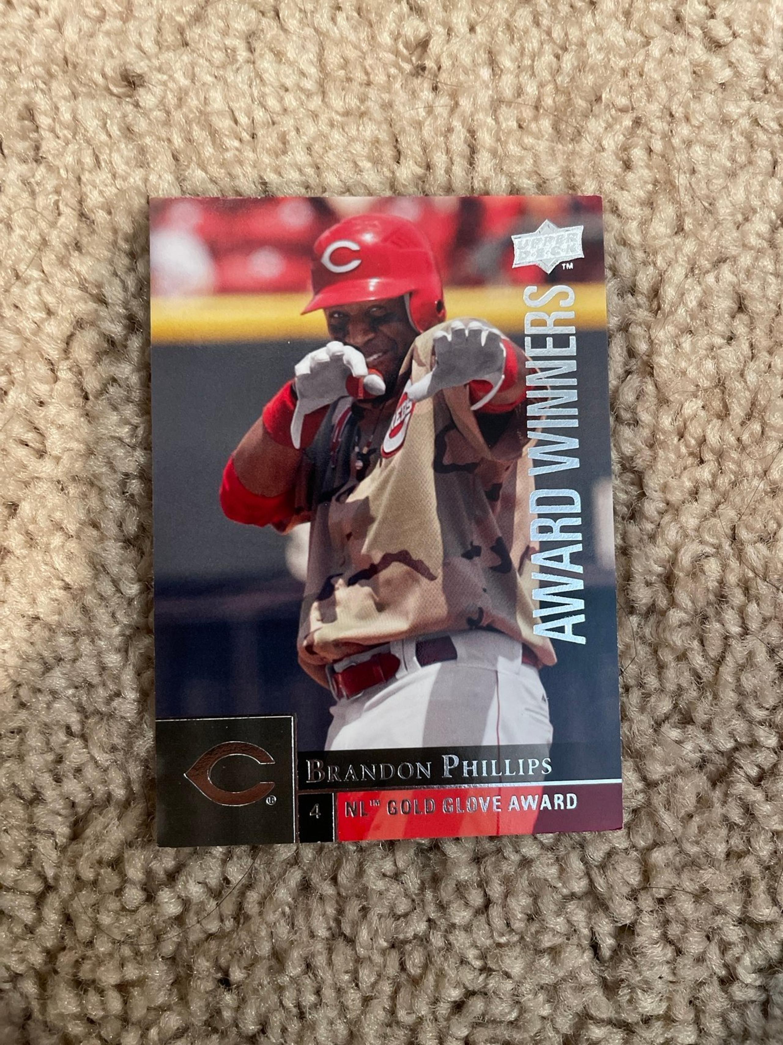 Brandon Phillips Baseball Upper Deck Trading Card