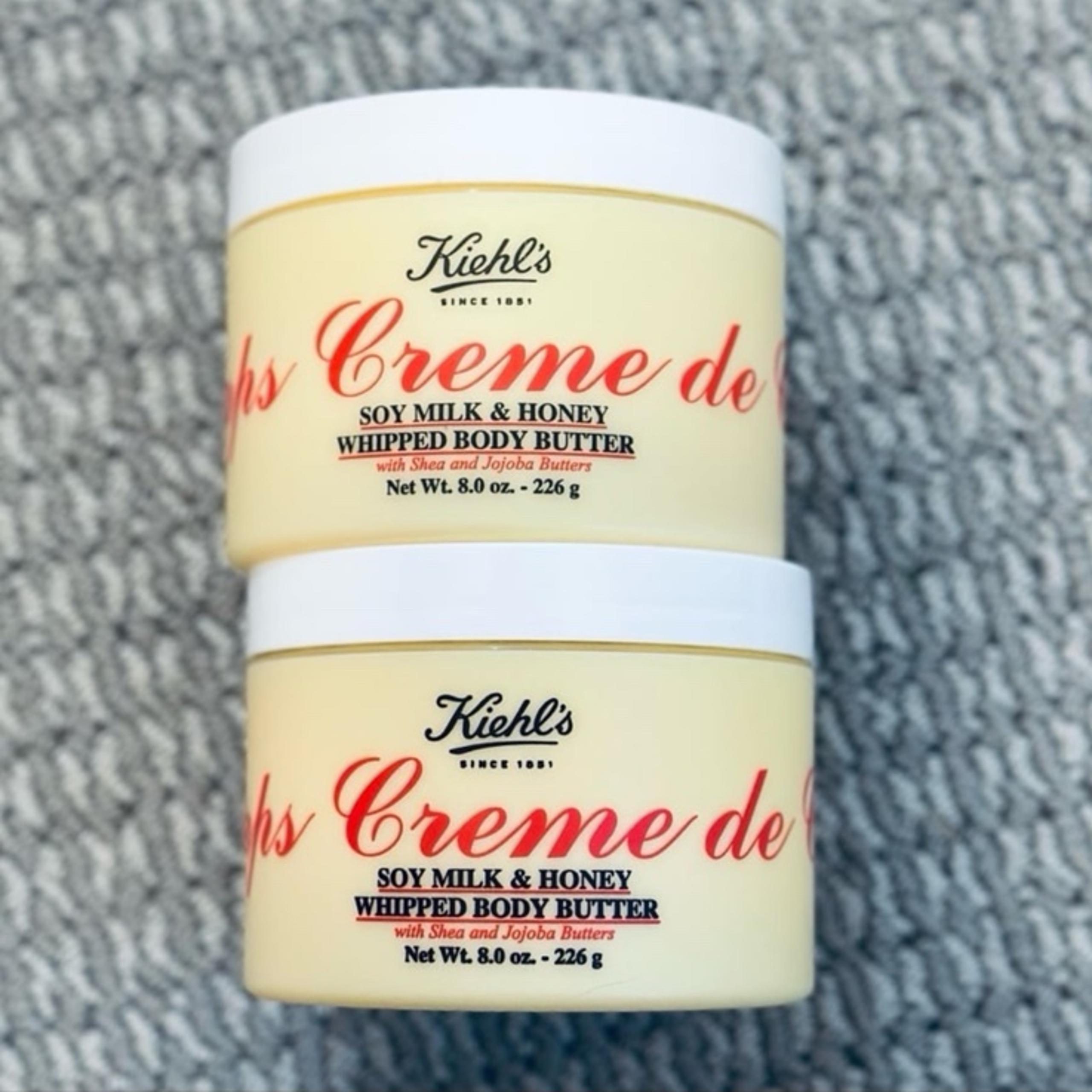 Kiehl's Creme De Corps Soy Milk & Honey Whipped Body Butter 8oz
