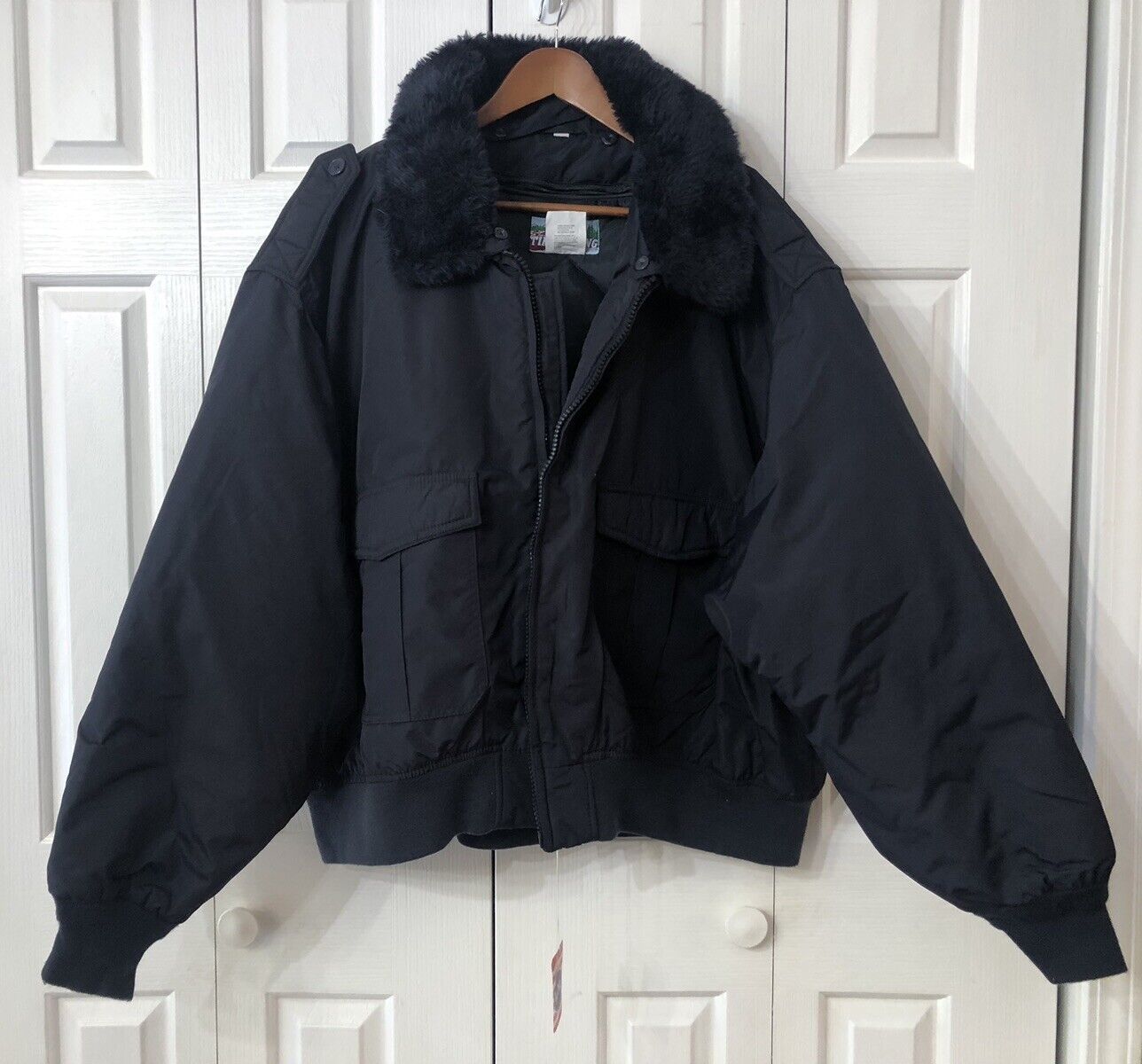 TIMBERKING 9149 SECURITY BOMBER JACKET DARK BLUE W/ INSULATED LINER SZ 5XL NWT