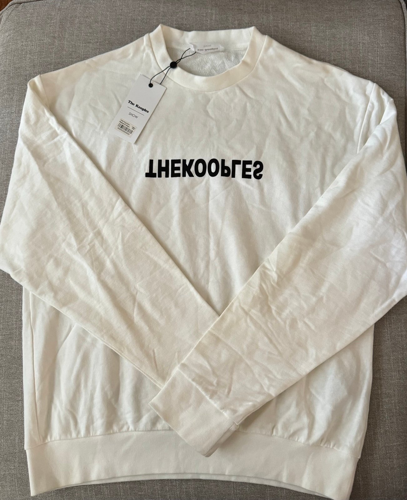 The kooples NWT crewneck sweatshirt size large
