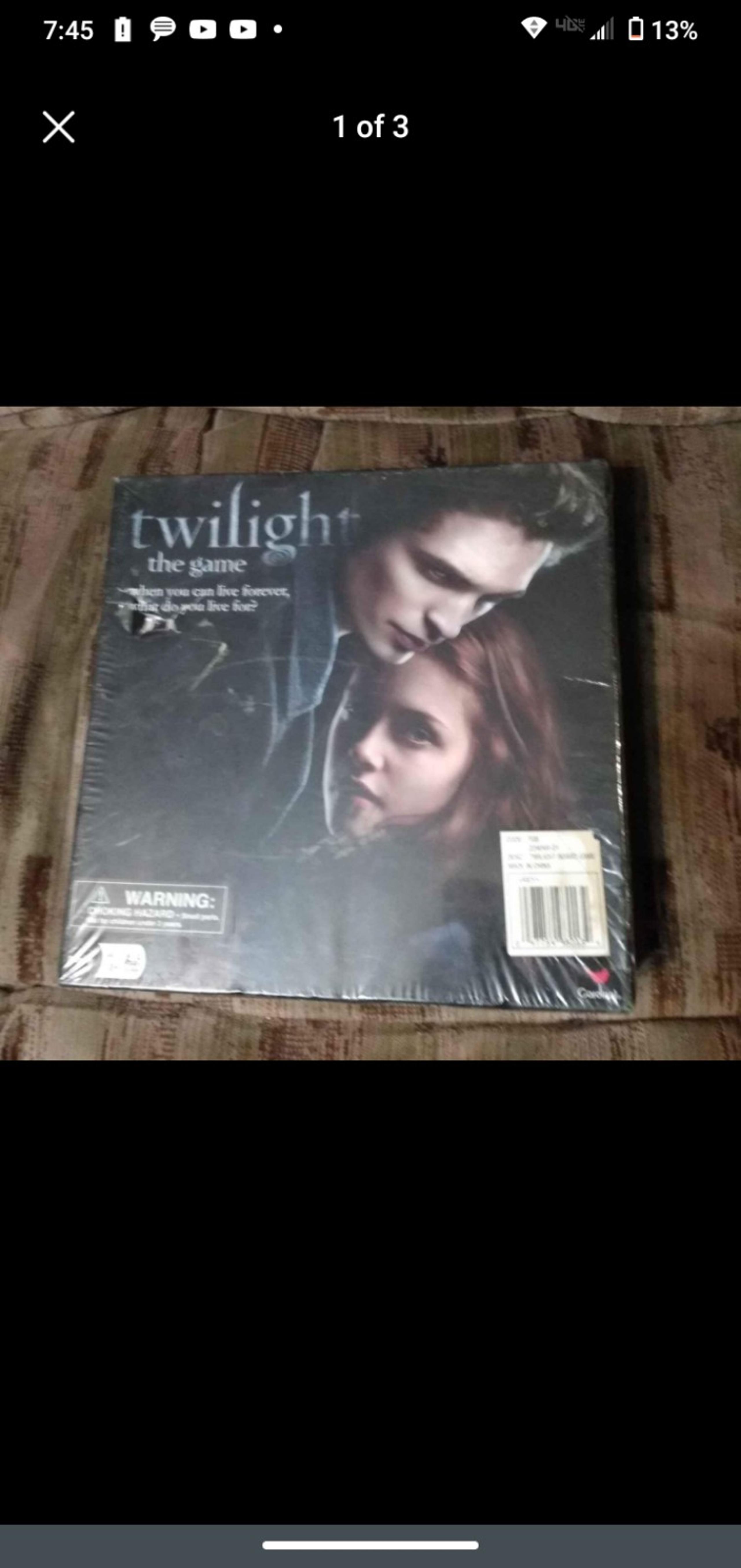 Twilight Board game