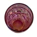 Fenton Iridescent Pink Glass Set 4 Opalescent Apple Tree Tumblers Collectible