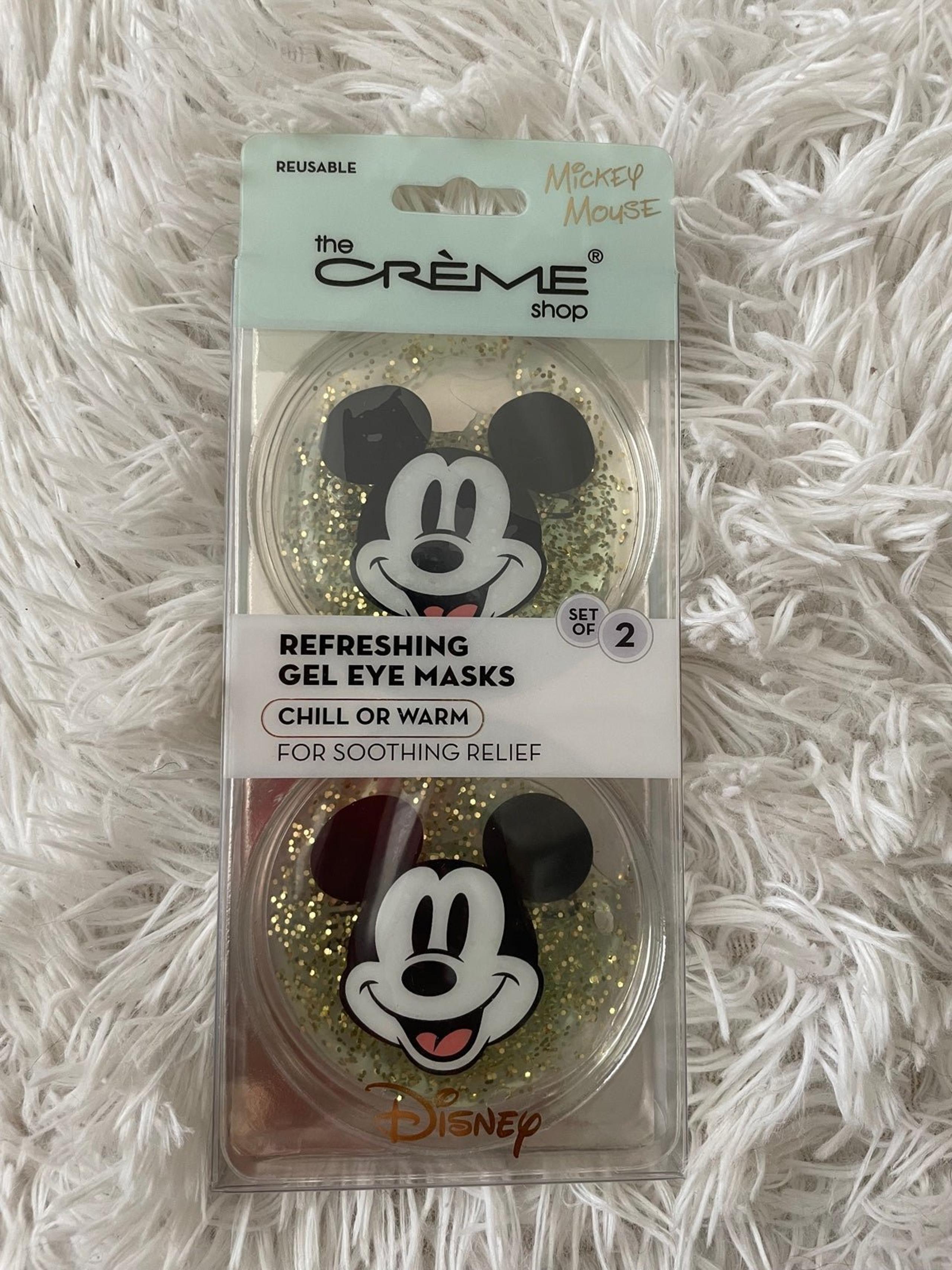 The crème shop x Mickey Mouse gel eye masks