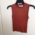 Zara Sleeveless Rib Knit Top