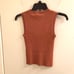 Zara Sleeveless Rib Knit Top