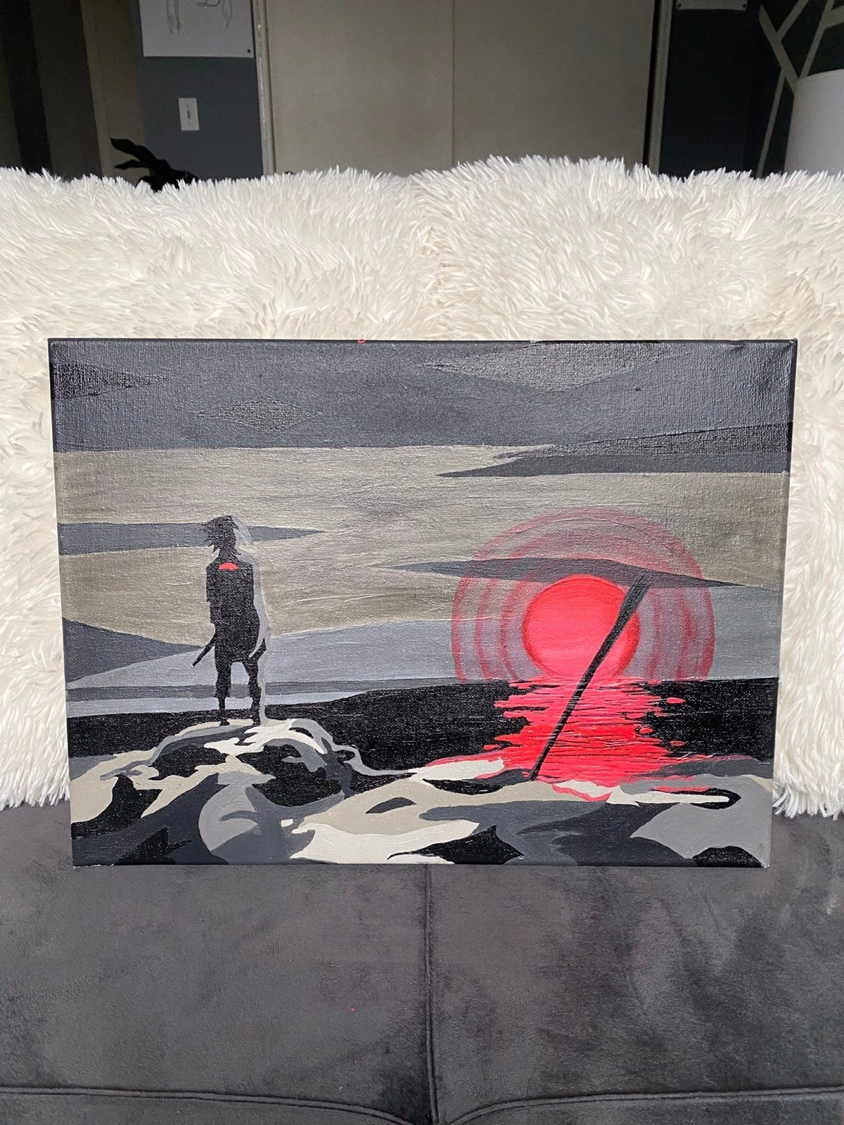 Sasuke Naurto Painting