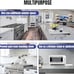Stainless Steel Stove Top Cover: Noodle Board Range Burner Cover ((100.00 VALUE)