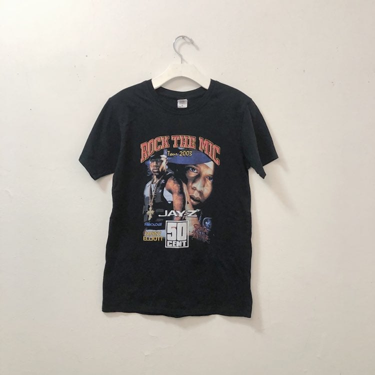 2003 Jay Z 50 Cent “Roc The Mic Tour” T
