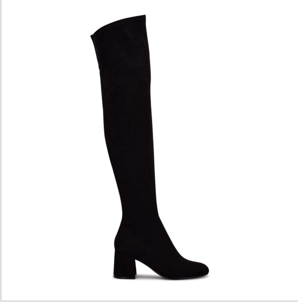 NIB Nine West Yanie2 Women's Over-The-Knee Boots Size 7 Black