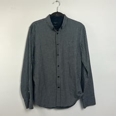 Rag & Bone Cotton Gingham Button Down Shirt