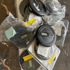 Bundle lot of 9 ONN CD portable players FM radio
