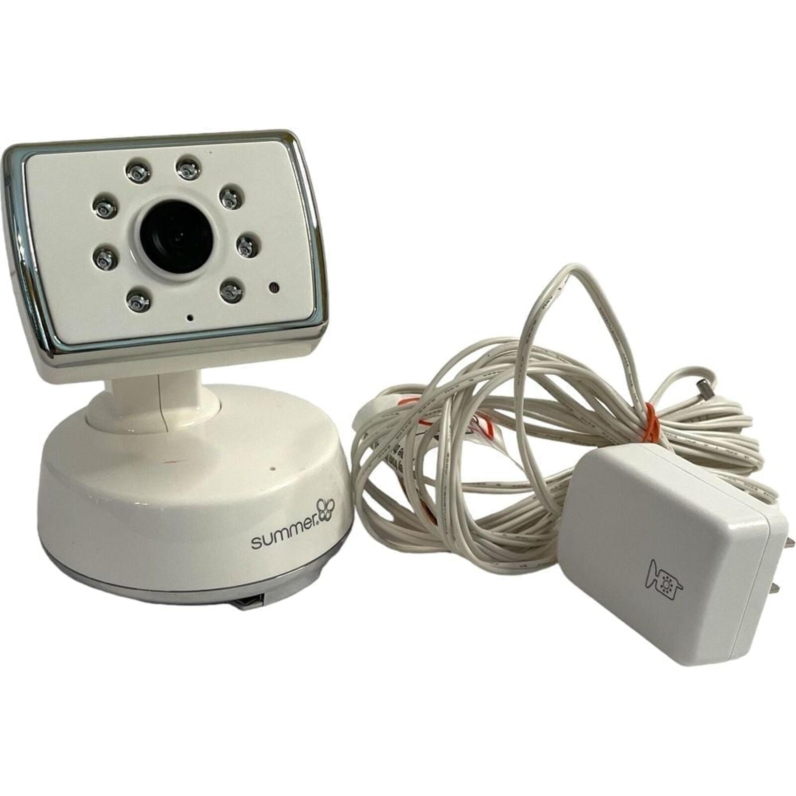 Summer Infant Baby Monitor Replacement Camera And Power Cord #29010A *Tested*