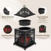 Wax Melt Warmer, 4 in 1 Electric Wax Warmer for Scented Wax, Candle,