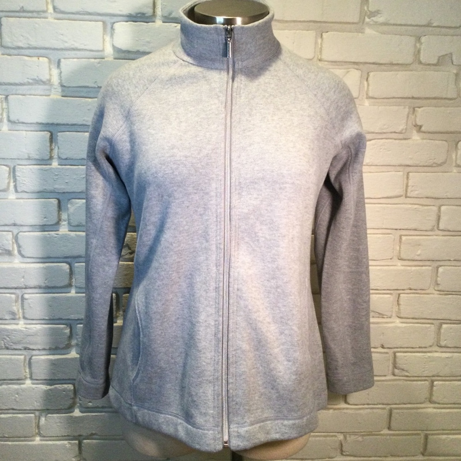 Tommy Bahama Aruba light gray Full Zip L