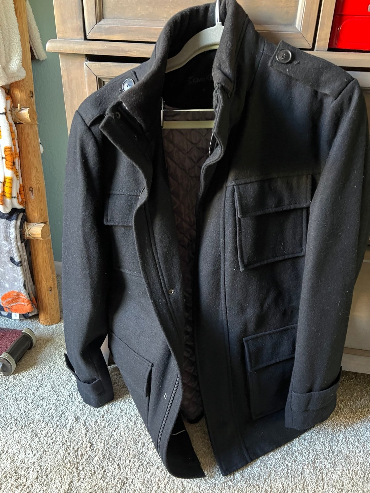 Men’s Calvin Klein slim fit coat