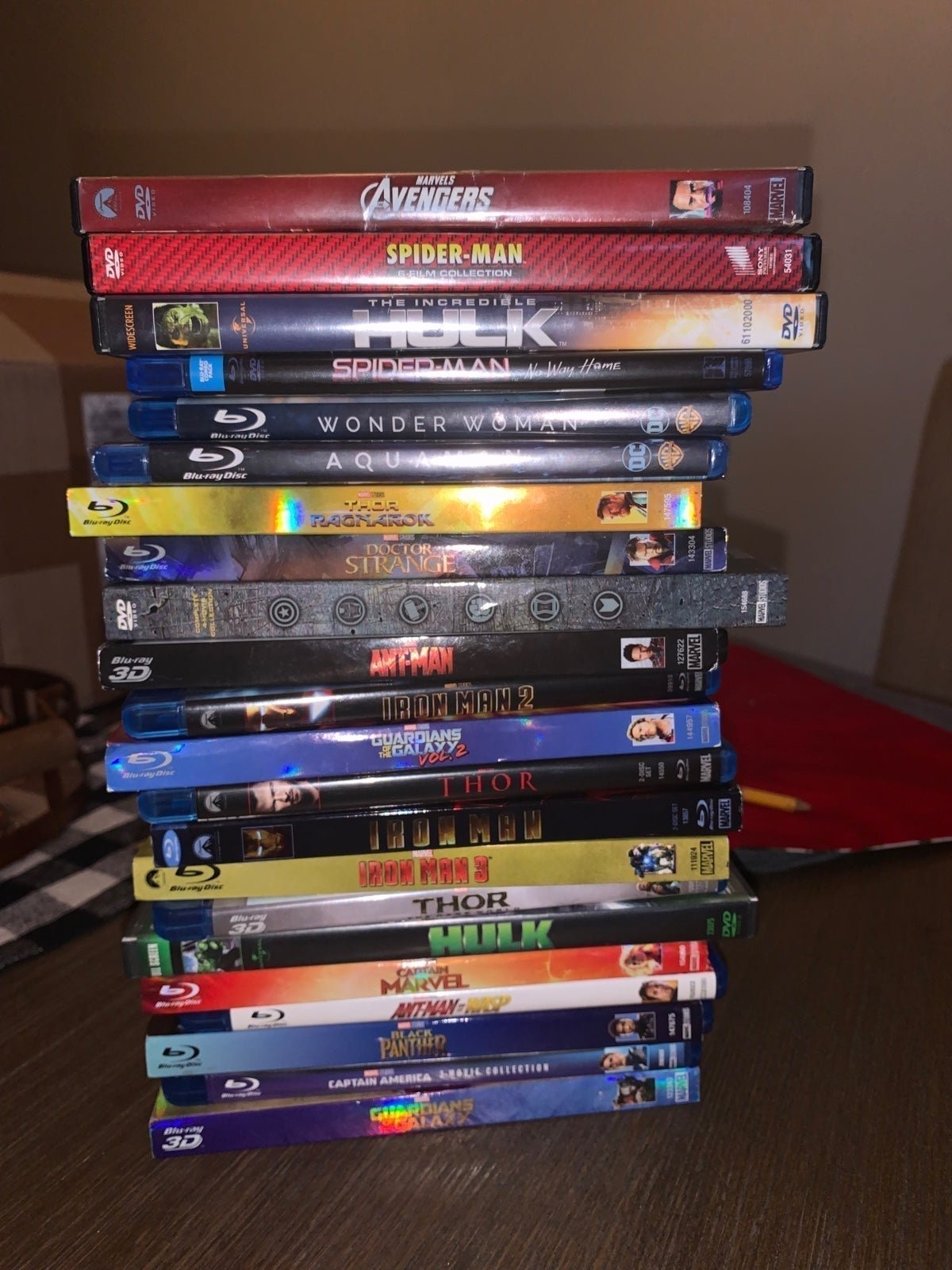 134 MOVIES Blu-Ray & DVD