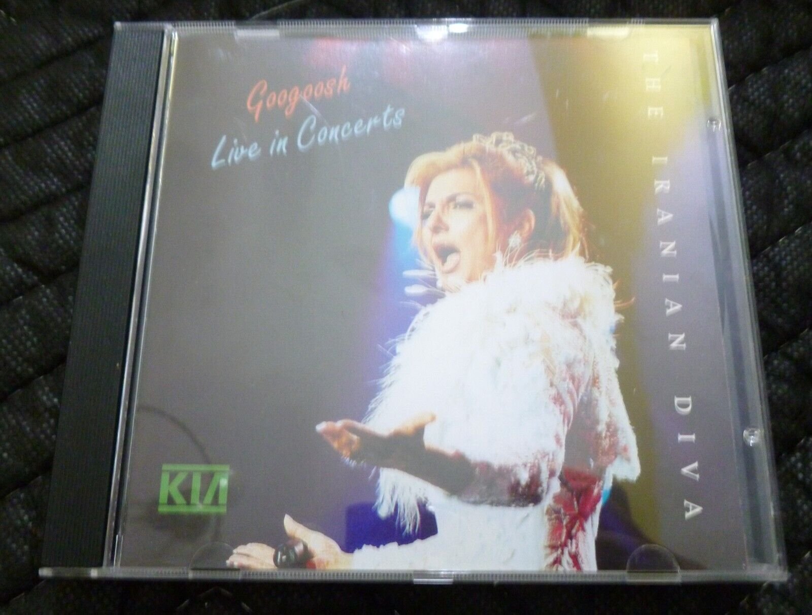 Googoosh Live In Concert - The Iranian Diva ( Music CD, Kia 2001 ) Persian Mega