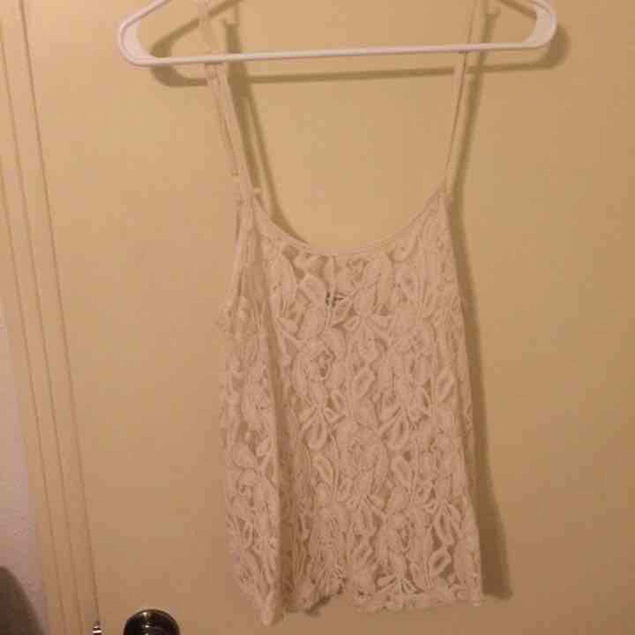 Kirra cream lace tank top