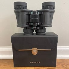 Vintage Tasco 8x40mm Binoculars w/Case
