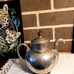 Antique silver plate teapot