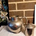 Antique silver plate teapot