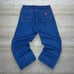 Vintage Dickies Jeans Dark Wash Work Wear Denim Red Label Relaxed Fit 90s