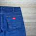 Vintage Dickies Jeans Dark Wash Work Wear Denim Red Label Relaxed Fit 90s