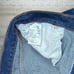 Vintage Dickies Jeans Dark Wash Work Wear Denim Red Label Relaxed Fit 90s