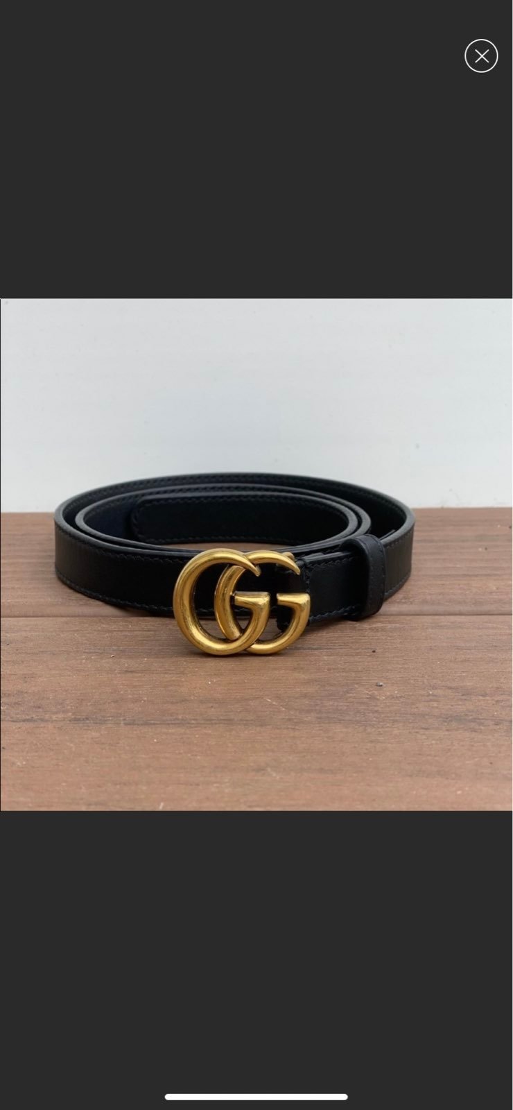 Gucci belt