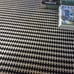 Black and white rug