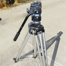 Bogen Manfrotto 3046 Camera Tripod 3063 Fluid Head Professional Video Telescope